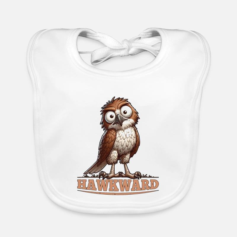 Hawkward Baby Bio-Lätzchen