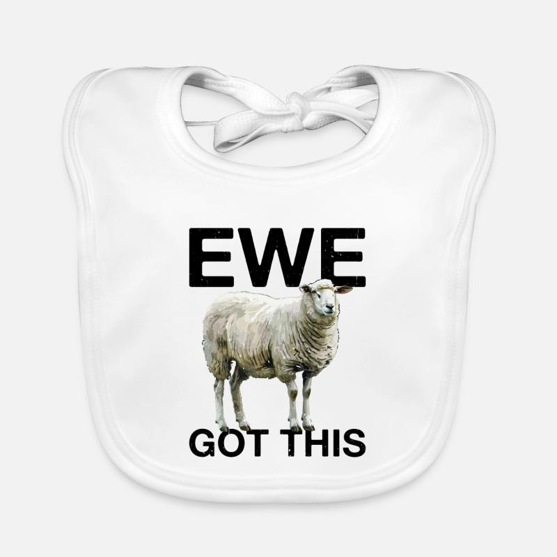 Ewe Got This Organic Baby Bibs