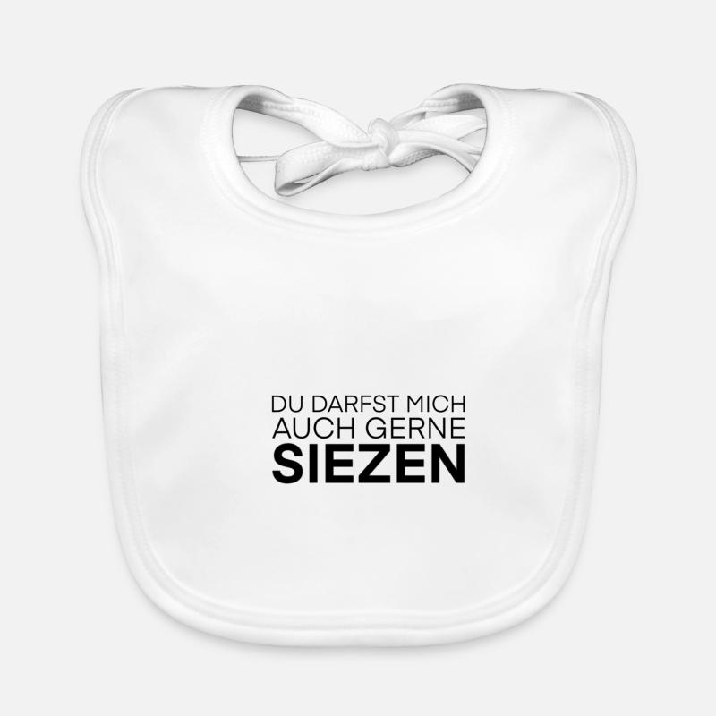 Du darfst mich auch gerne siezen Baby Bio-Lätzchen