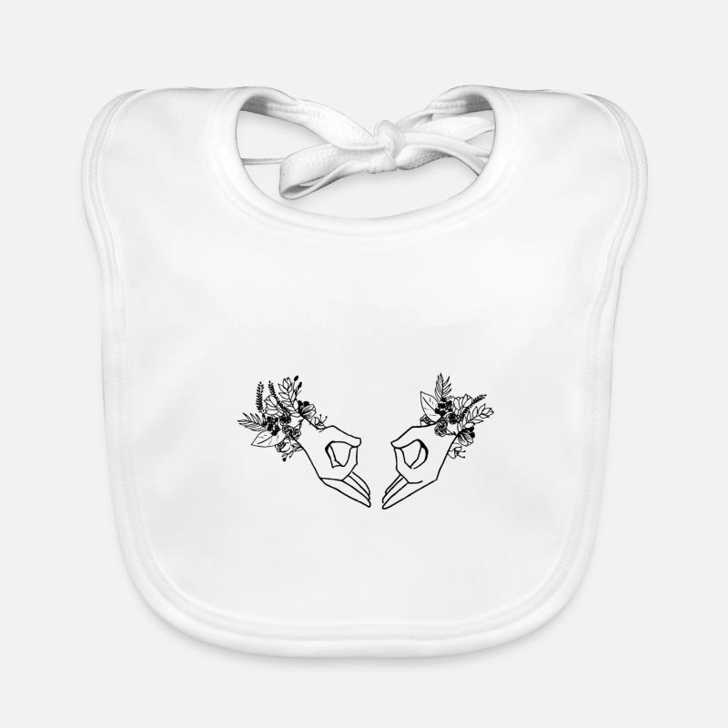 Uterus type Organic Baby Bibs
