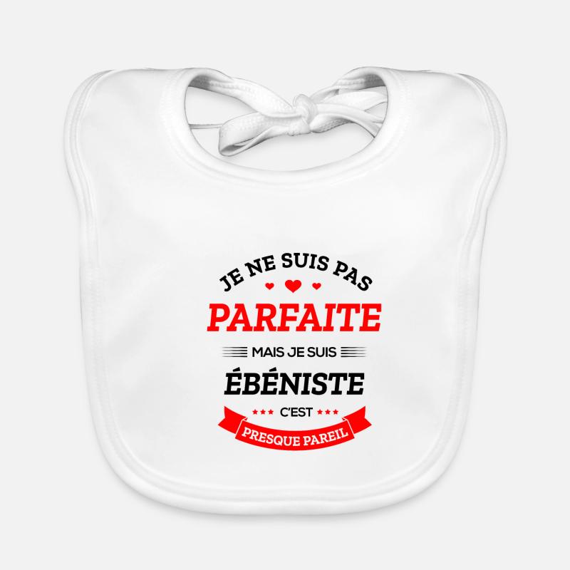 ÉBÉNISTE PARFAITE Bavoir bio Bébé