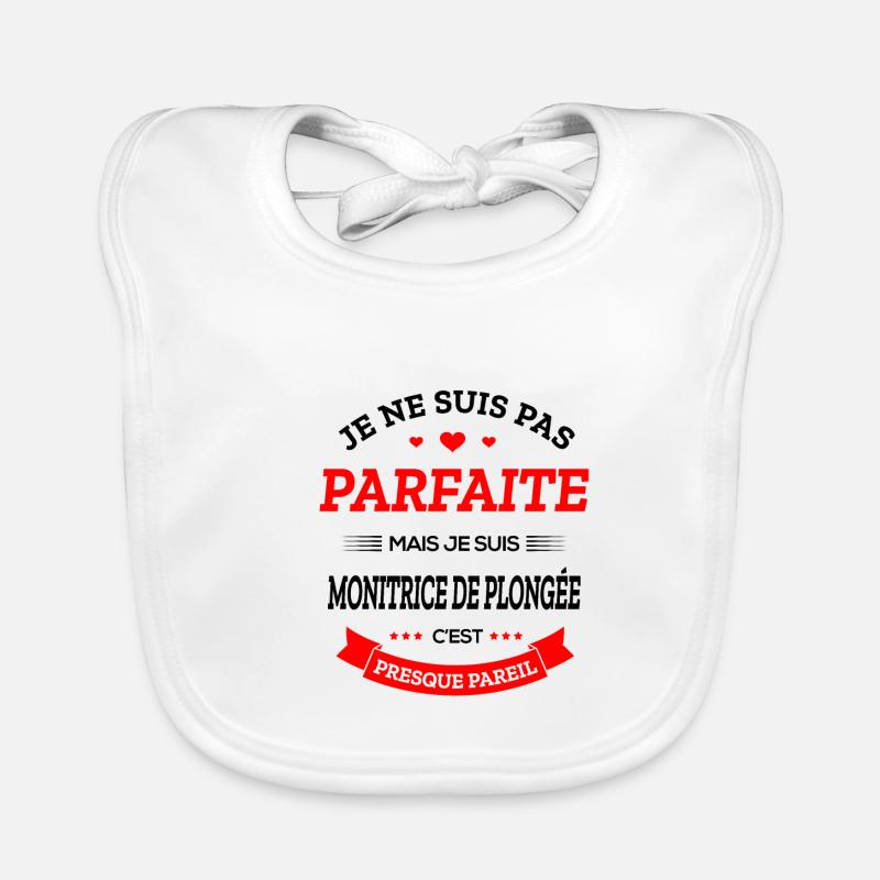 MONITRICE PARFAITE Bavoir bio Bébé