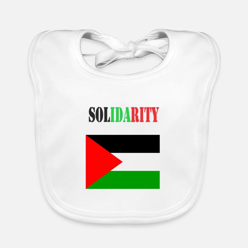 Palestine Design Organic Baby Bibs