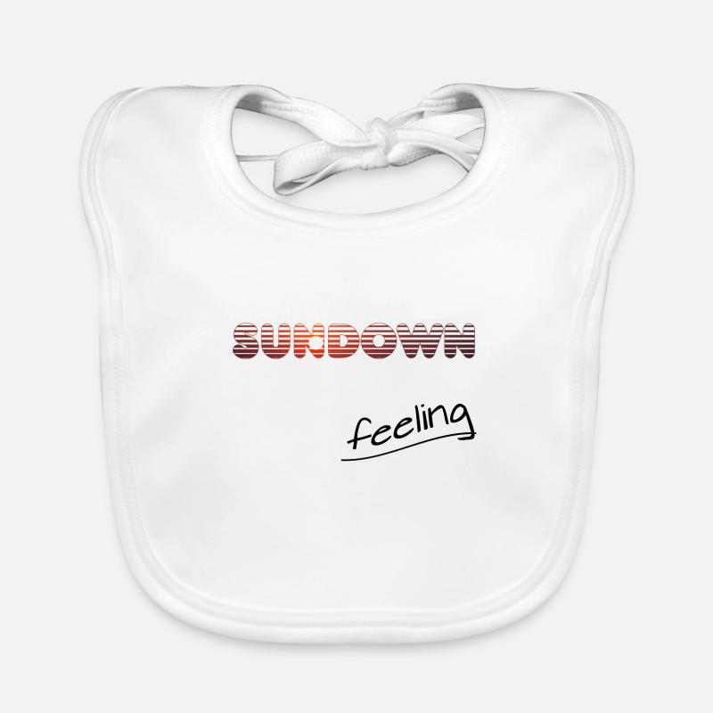 sundown feeling Baby Bio-Lätzchen