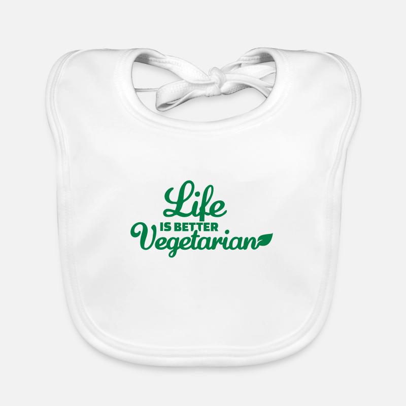 Vegetarier Baby Bio-Lätzchen