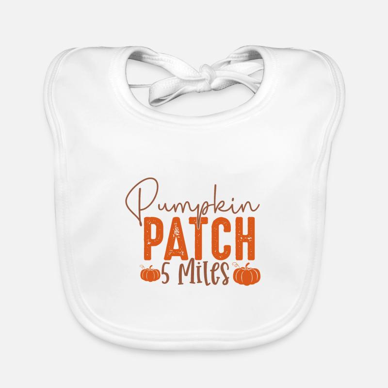 Pumpkin Patch 5 Miles Organic Baby Bibs