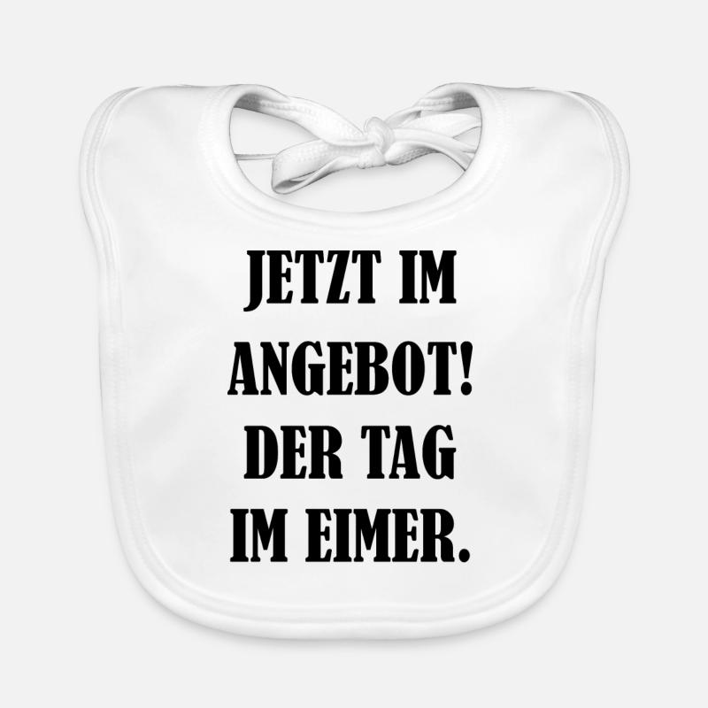 Jetzt Im Angebot Der Tag Im Eimer Geschenk Verkauf Baby Bio-Lätzchen