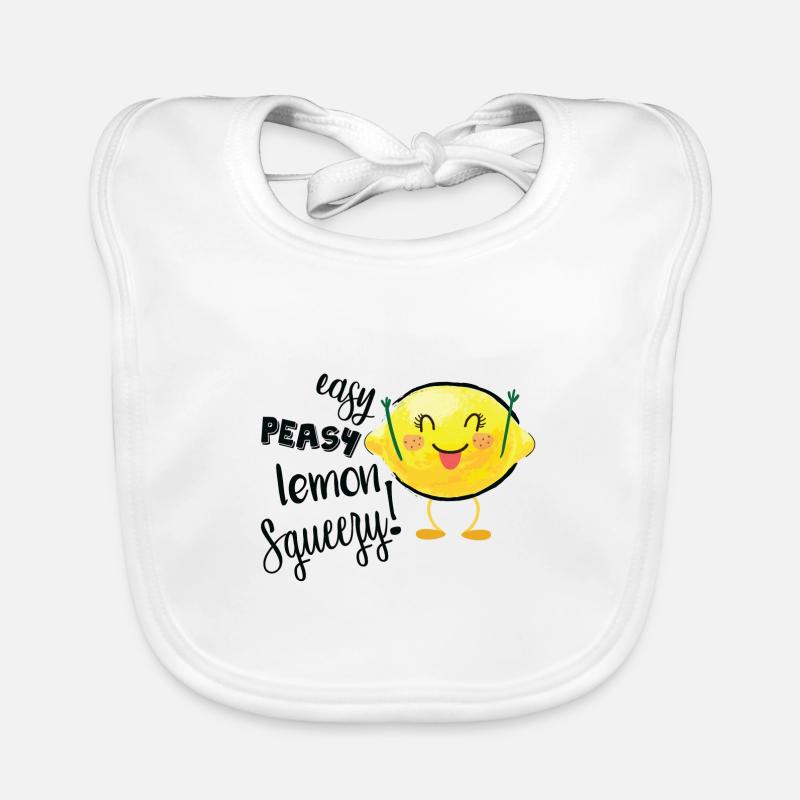 Facile Peasy Lemon Squeezy Bavoir bio Bébé