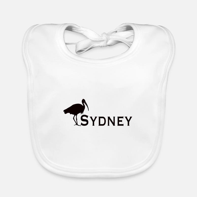 Bin Chicken Sydney Organic Baby Bibs