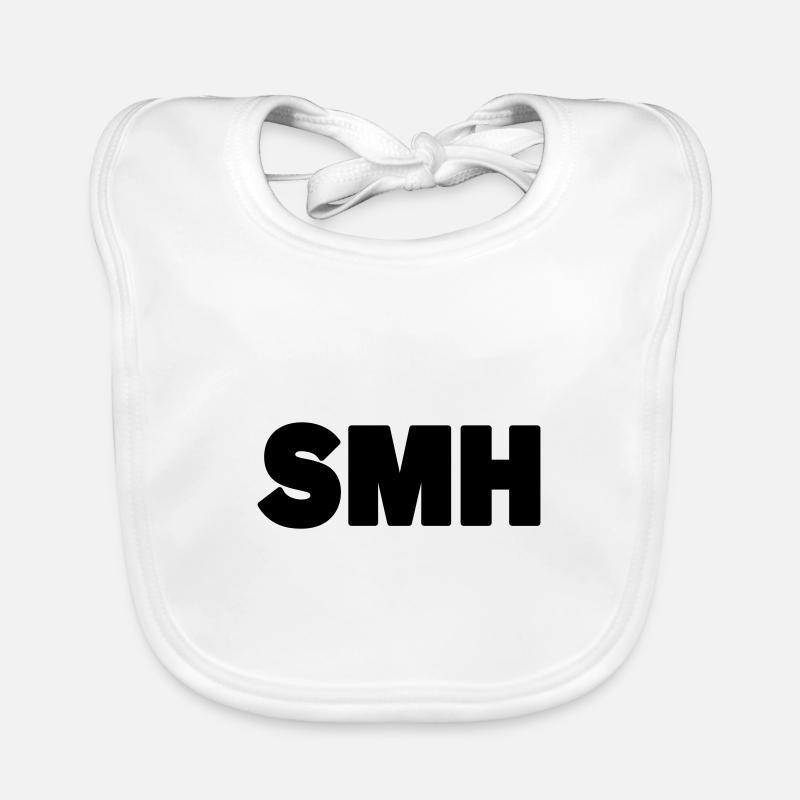 SMH | Text Slang Organic Baby Bibs