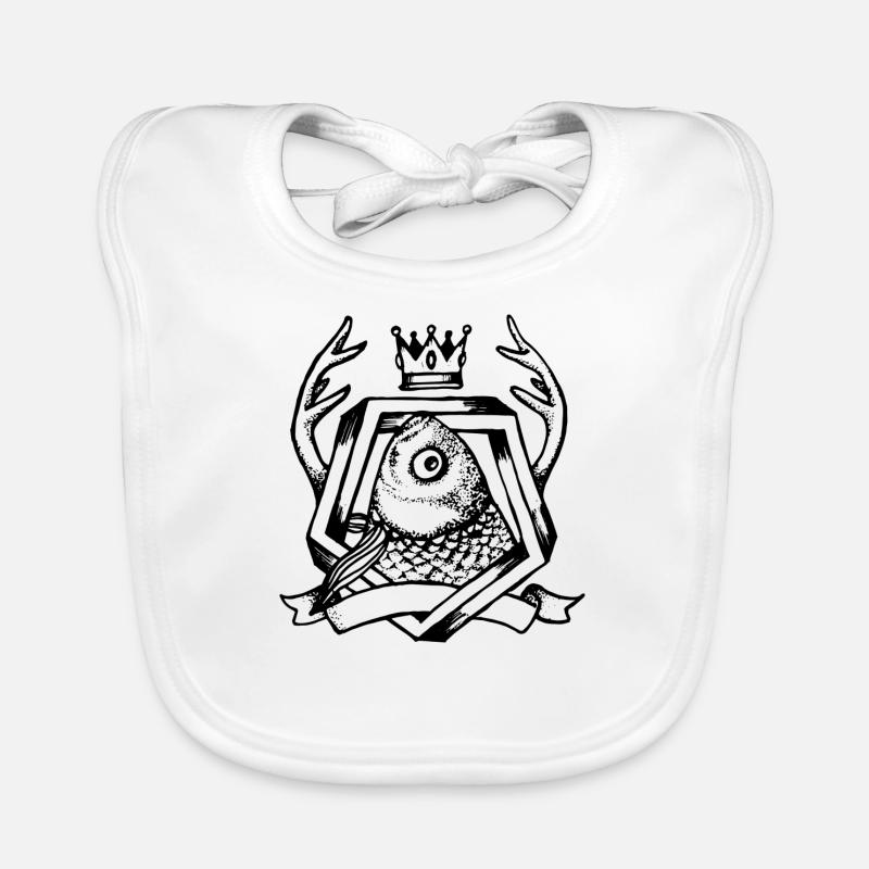 KING FISH Baby Bio-Lätzchen