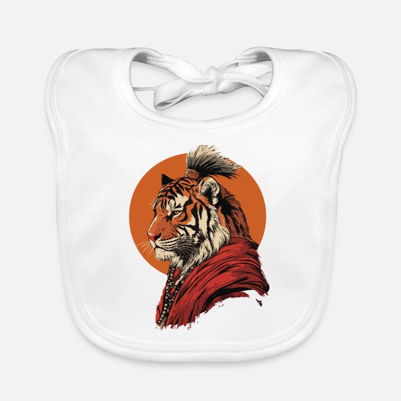 Tiger Mönch Baby Bio-Lätzchen
