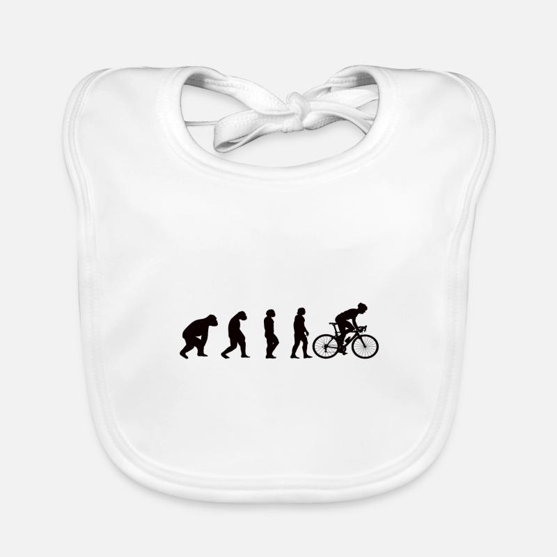 Vélo Vélo Evolution Cyclisme Bavoir bio Bébé