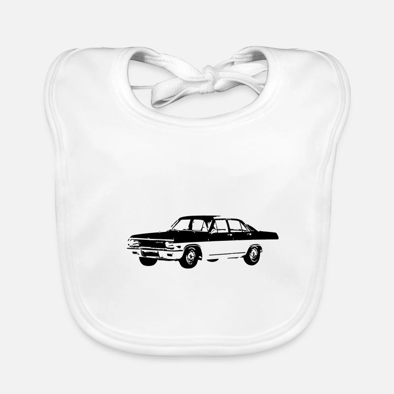 Diplomate V8 TYPE A 190PS Allemagne - Bavoir bio Bébé - blanc