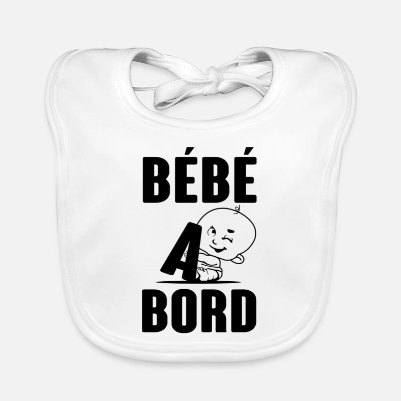 Bebe a Bord Bavoir bio Bébé