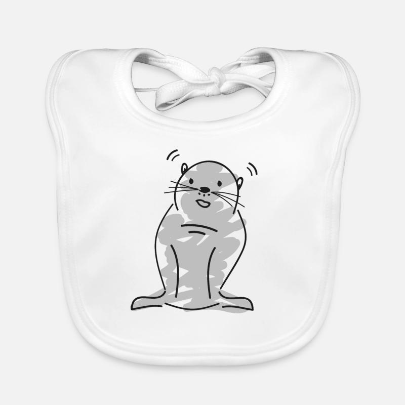 Seelöwe Baby Bio-Lätzchen