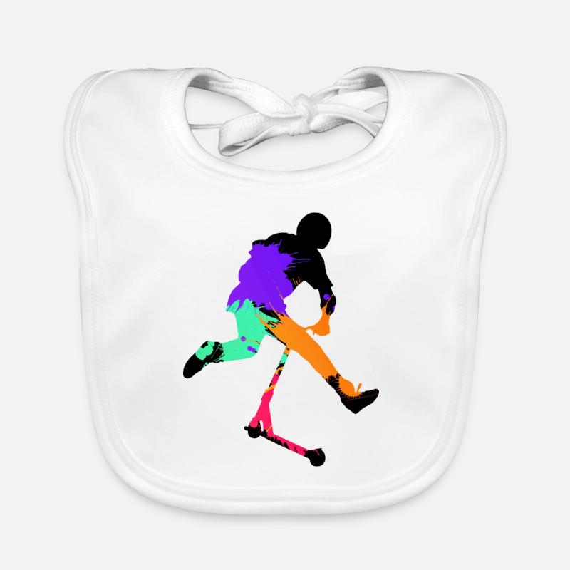 freestyle scooter Organic Baby Bibs