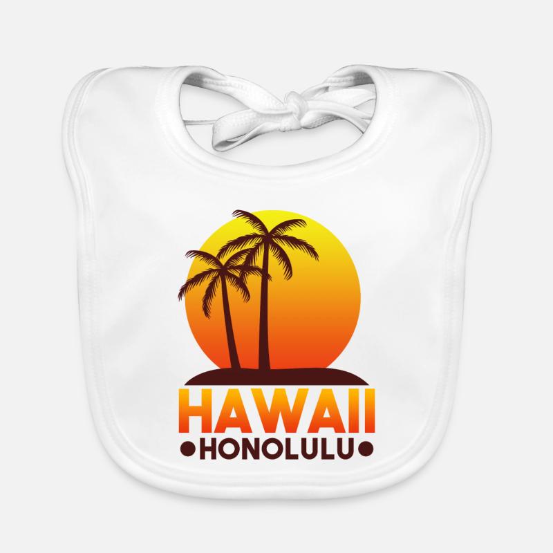 HAWAII Sommer Baby Bio-Lätzchen