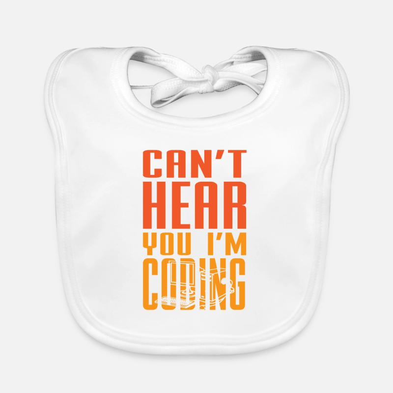 Lustiger Informatiker Spruch, Informatik Baby Bio-Lätzchen