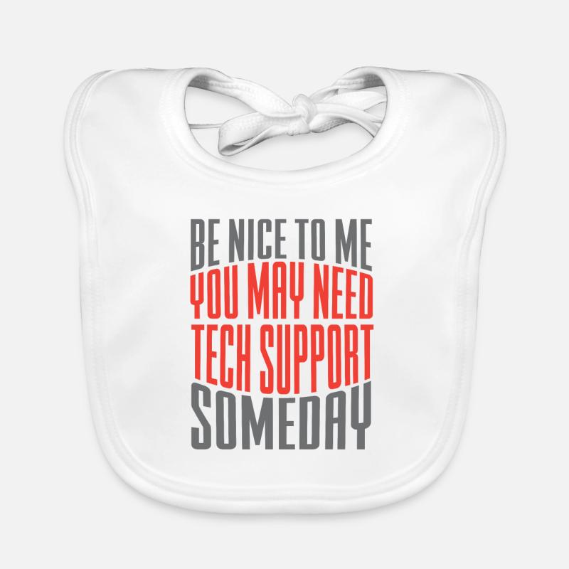 Lustiger Informatiker Spruch, Informatik Baby Bio-Lätzchen