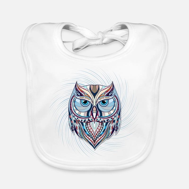 Eule Baby Bio-Lätzchen