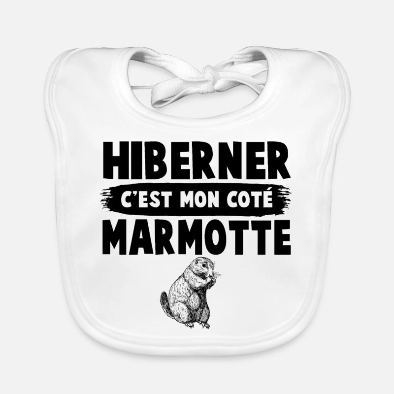 MARMOTTE Bavoir bio Bébé