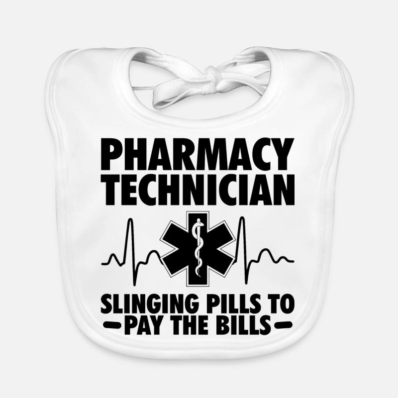 Apotheker | Pharmazie Drogist Studium Geschenkidee Baby Bio-Lätzchen