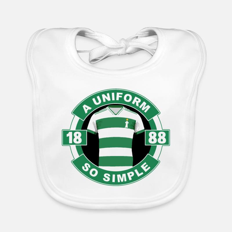 A Uniform So Simple Organic Baby Bibs