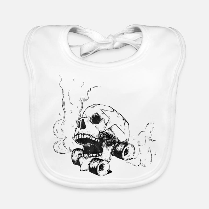 Roller Derby Skull Bavoir bio Bébé
