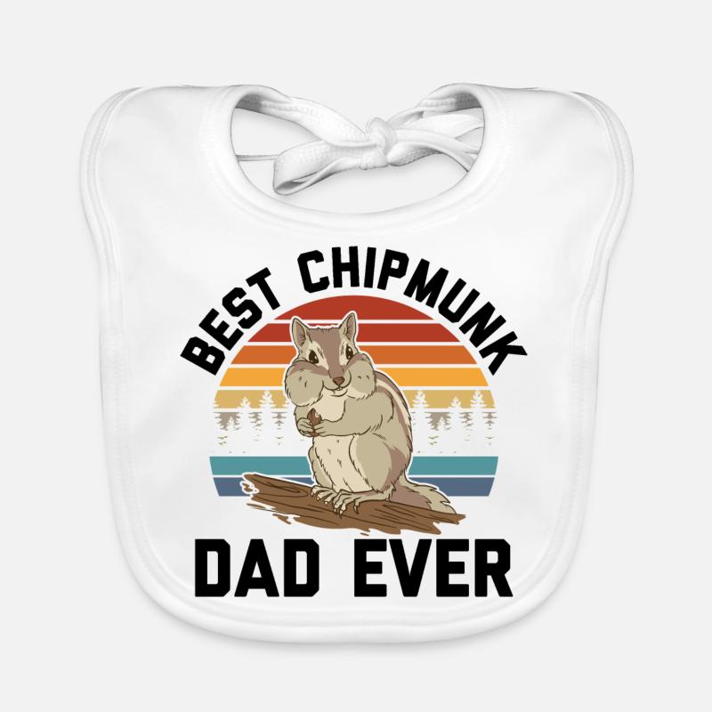 Chipmunk Organic Baby Bibs