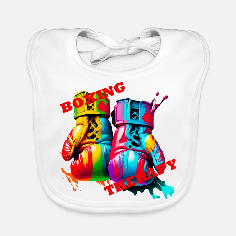 Boxing Therapy Bavoir bio Bébé
