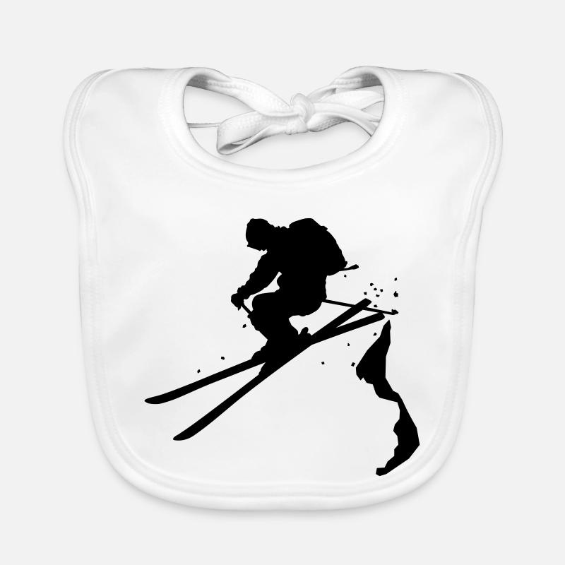Ski freerider Baby Bio-Lätzchen