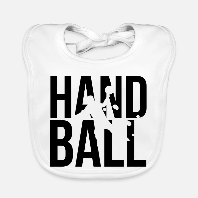 handball handbal Bavoir bio Bébé