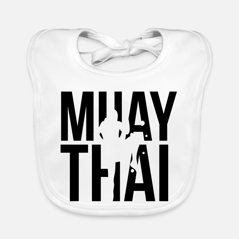 muay thai Baby Bio-Lätzchen