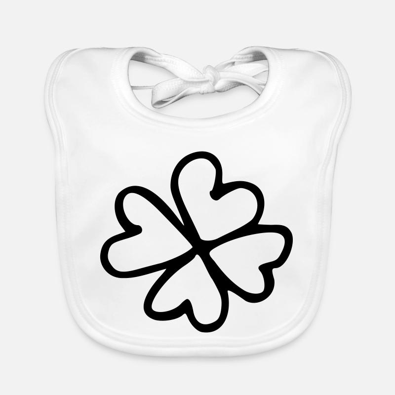 Kleeblatt Baby Bio-Lätzchen