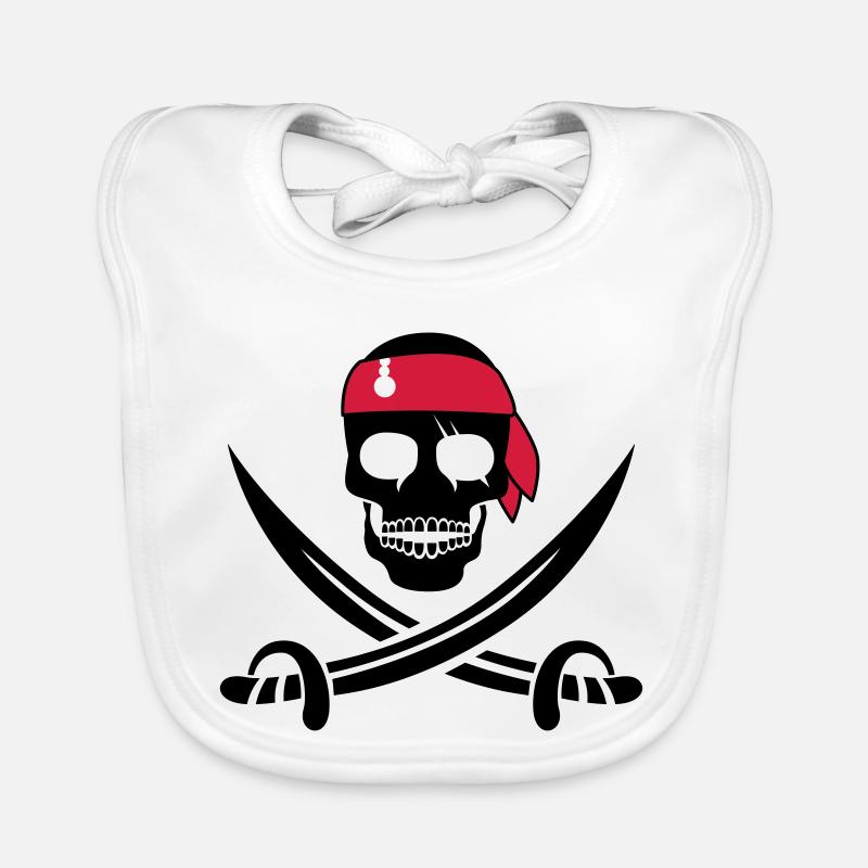 pirate Bavoir bio Bébé