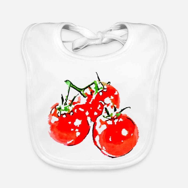 tomato Organic Baby Bibs