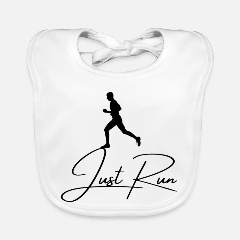 Il suffit de courir Bavoir bio Bébé