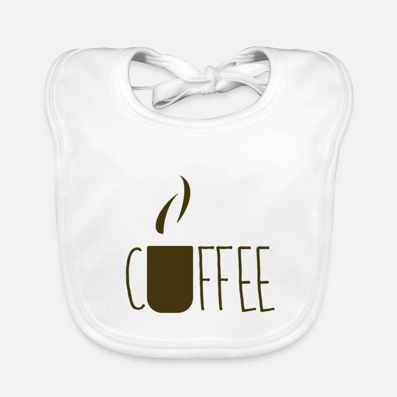 Coffee Organic Baby Bibs