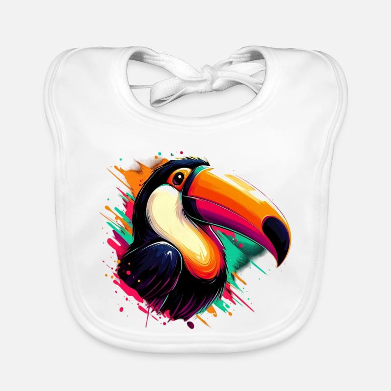 Toucan Bavoir bio Bébé
