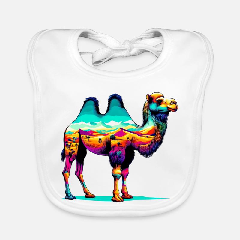 Camel Organic Baby Bibs