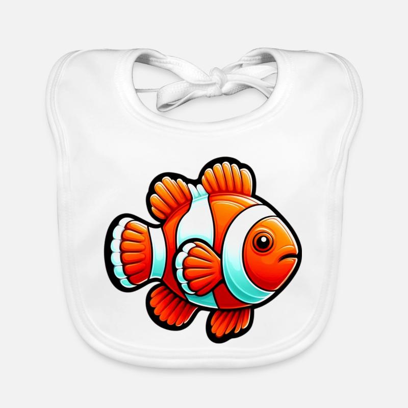 Clownfisch Baby Bio-Lätzchen