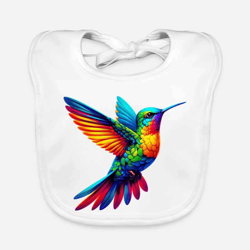 Hummingbird Organic Baby Bibs