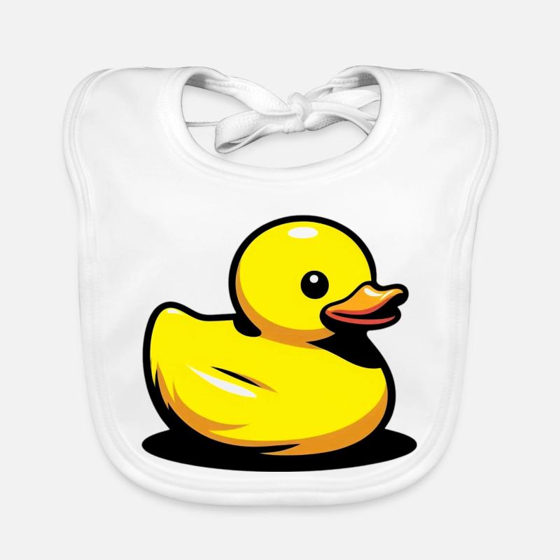 Caneton Canard Canard Canard Bavoir bio Bébé