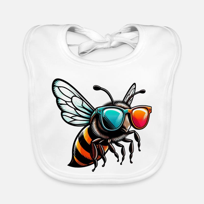 Abeille Bavoir bio Bébé