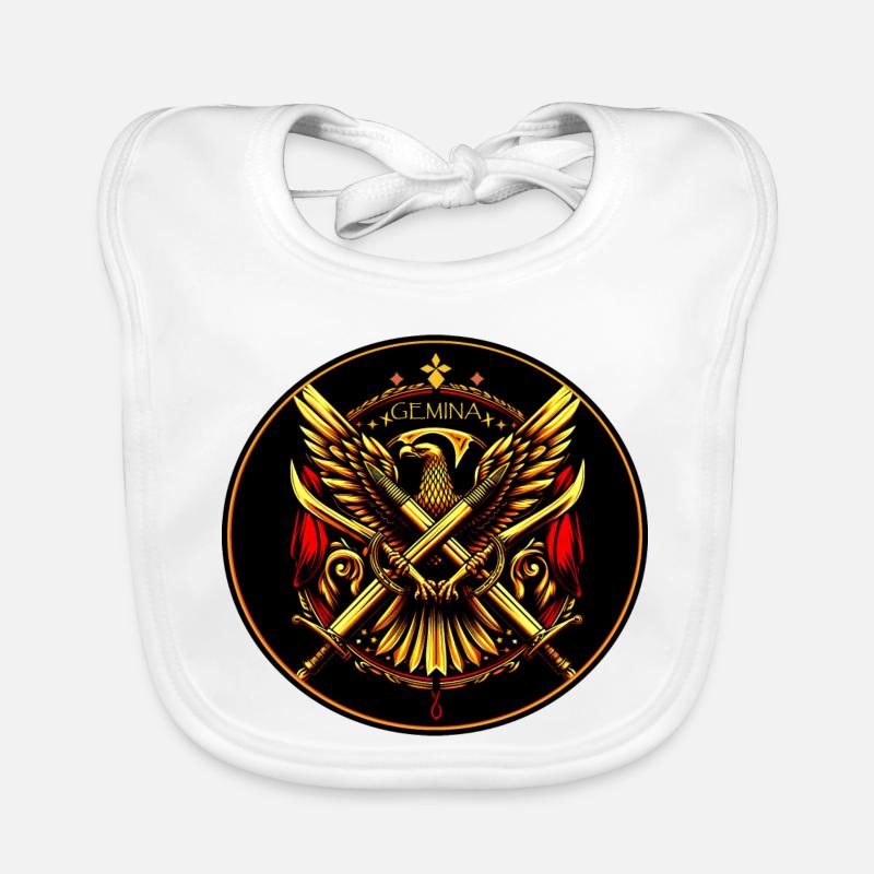 Phönix Doppelschwert Wappen - Legio X Gemina Baby Bio-Lätzchen