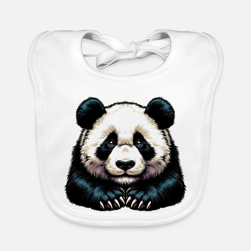 Panda Baby Bio-Lätzchen