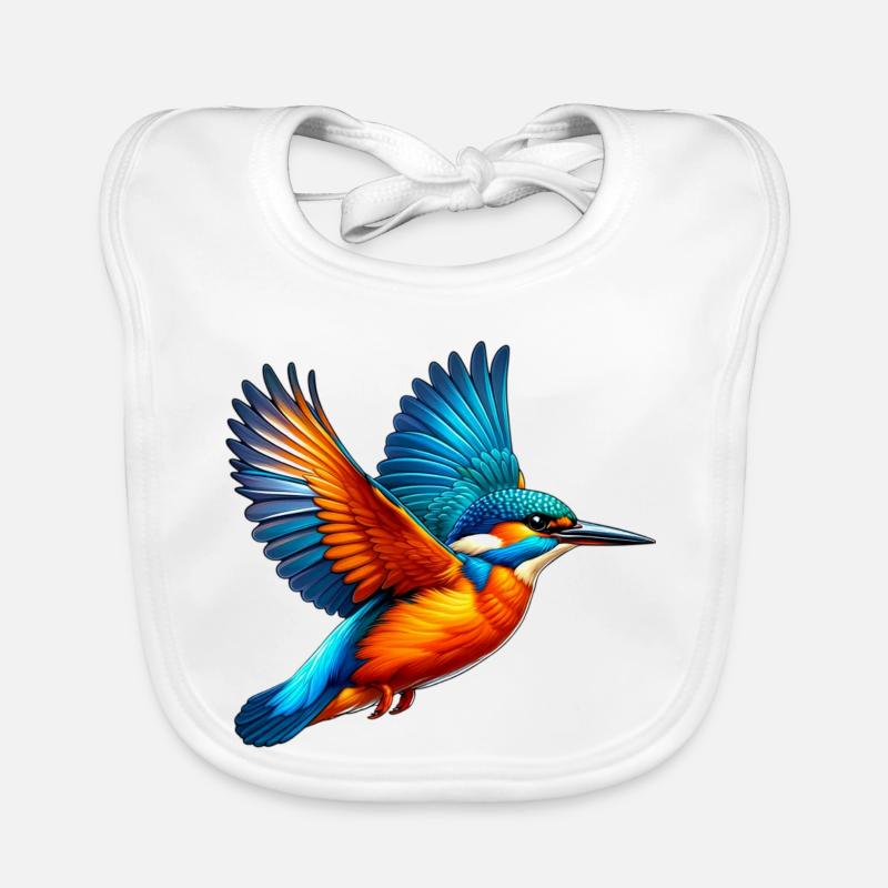 Eisvogel Baby Bio-Lätzchen