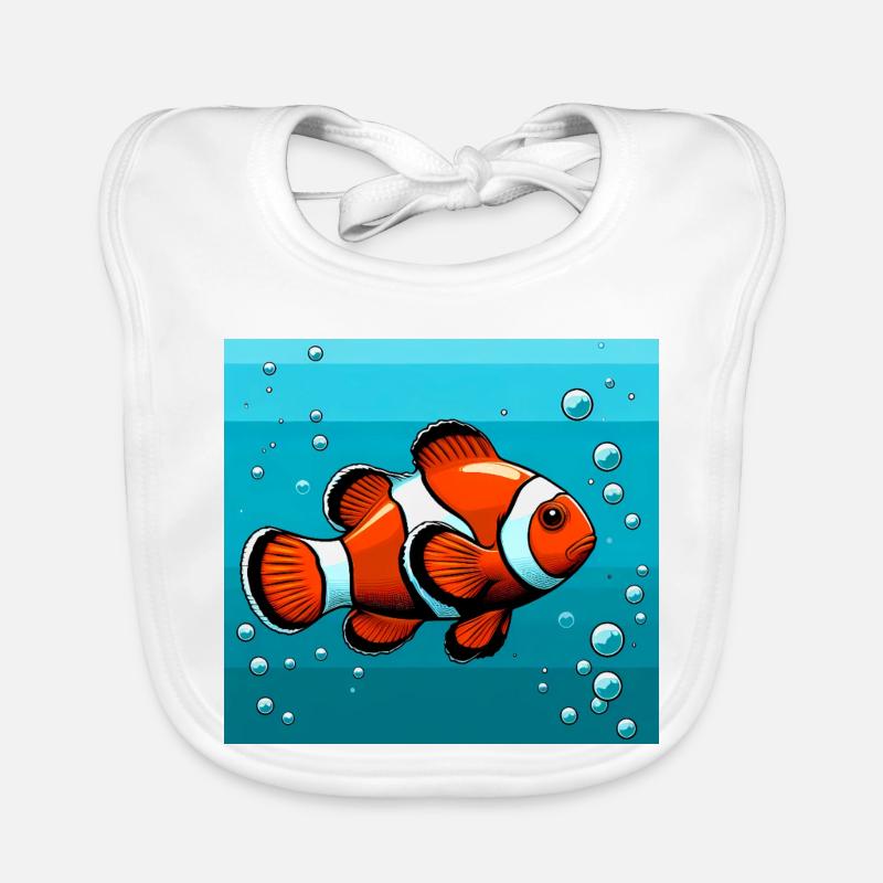 Clownfisch Baby Bio-Lätzchen