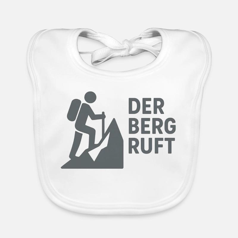 Der Berg ruft Baby Bio-Lätzchen